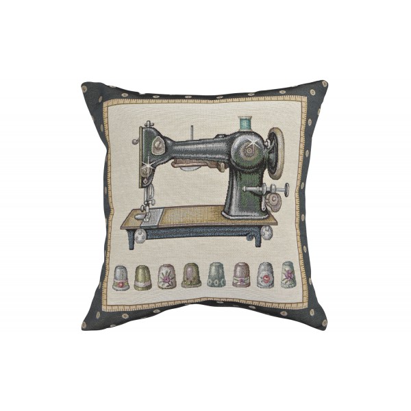 Poszewka dekoracyjna 45x45 cm Maszyna do szycia
