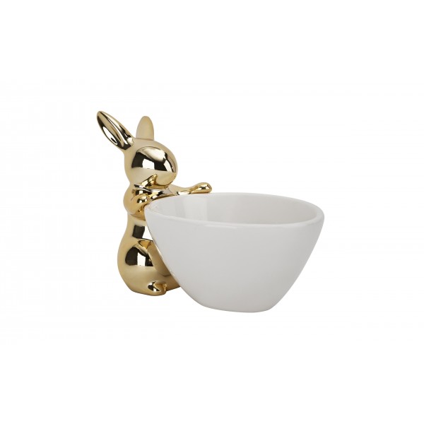 Misa dekoracyjna z zajączkiem złotym