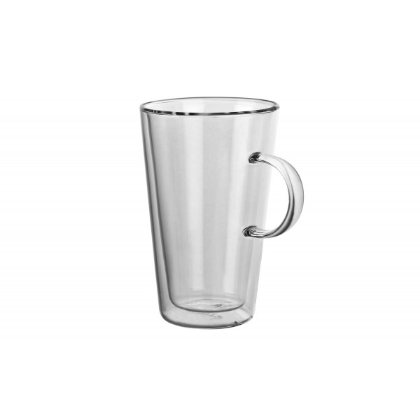 Szklanka termiczna do latte 320 ml z podwójną ścianką Amo