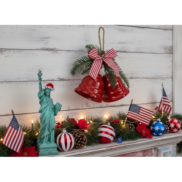 Dekoracja świąteczna Dzwonki czerwone