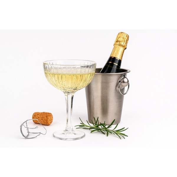 Kieliszek kryształowy do szampana/koktajlowy 370 ml Skylin