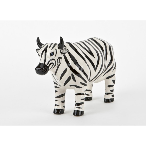 Ozdoba ceramiczna Krowa Zebra