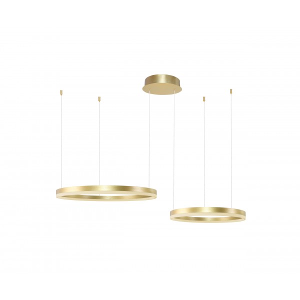 Lampa HALO PENDANT 80+60 CCT BK + REMOTE CONTROL