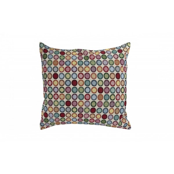 Poszewka dekoracyjna 45x45 cm Geo Kółka 003