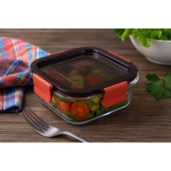 Pojemnik żaroodporny z pokrywką 0,5 L Simax