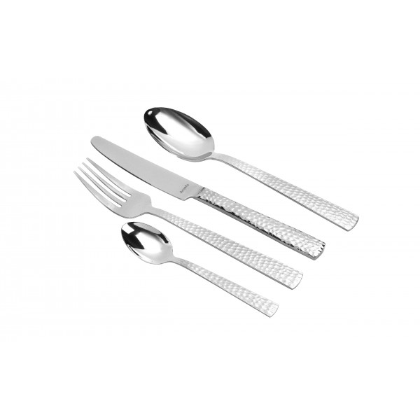 Komplet sztućców dla 6 osób 24 szt. Felicity w srebrnym kolorze
