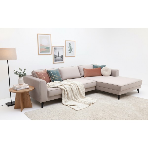 Narożnik Lumber Jack z funkcją spania i poj. na pościel