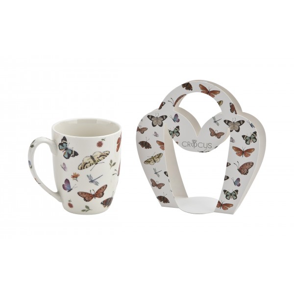 Kubek porcelanowy 350 ml Butterflies