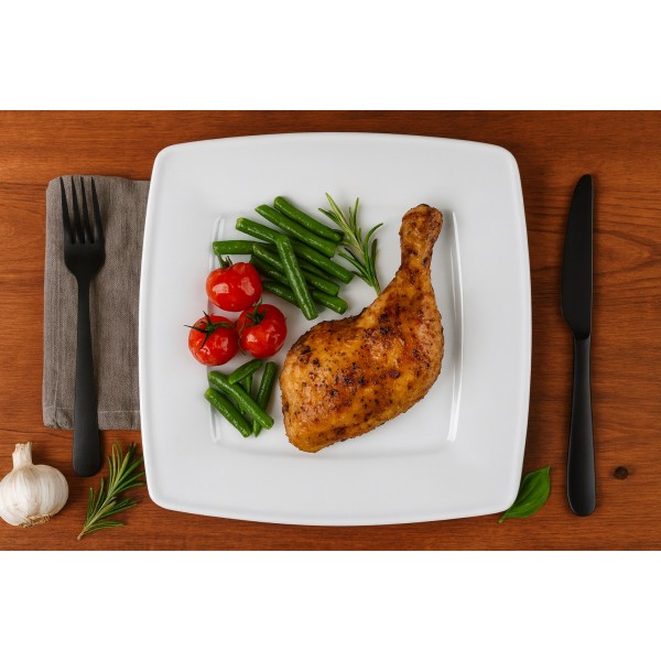 Victoria Talerz płytki 19cm kwadratowy