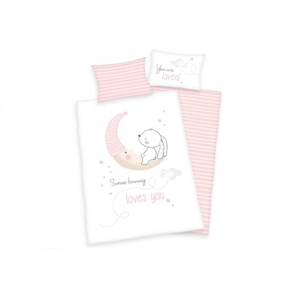 Komplet pościeli dziecięcej 100x135 cm Królik Herding