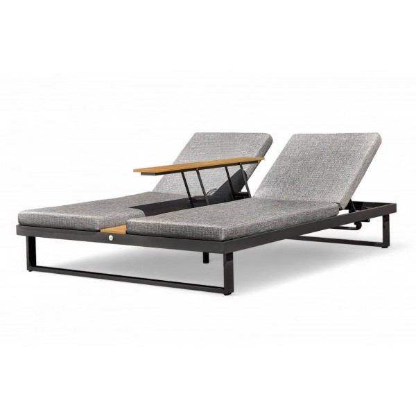 Leżak ogrodowy MALLORCA II antracyt