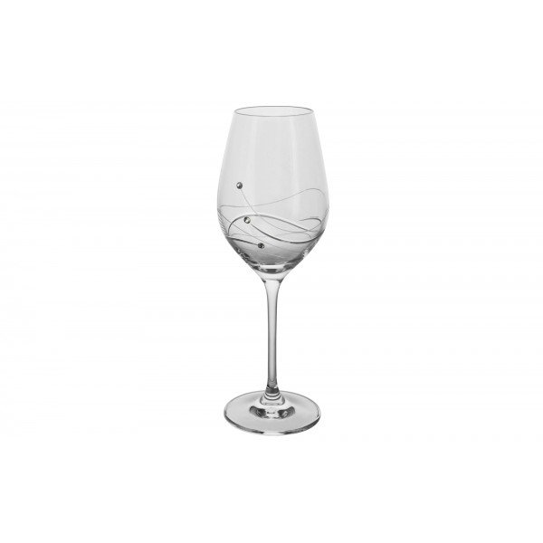 Komplet 6 Kieliszków do białego wina 360 ml Glitz