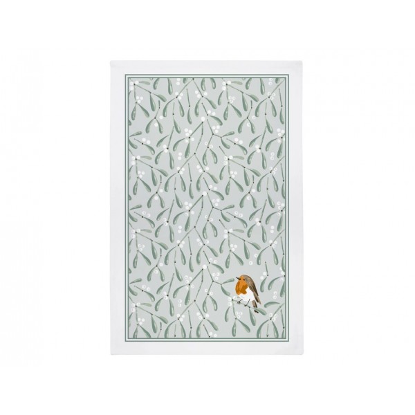 Ściereczka kuchenna Xmas Mistletoe Robin 028MIRO