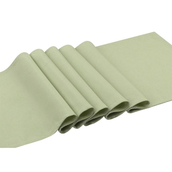 Bieżnik na stół 50 x 150cm Veracrus 003 zielony bez plisy