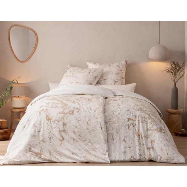 Pościel satynowa 135x200 cm Raphael 7259/110 kość słoniowa