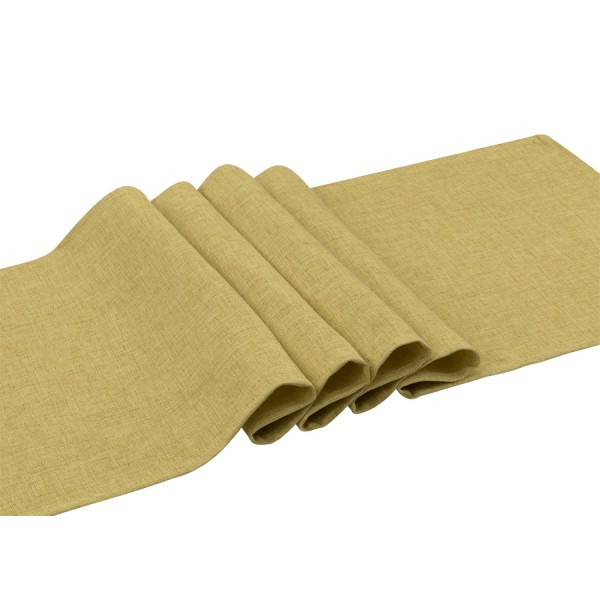 Bieżnik na stół 50x150cm Sevilla 005 żółty bez plisy