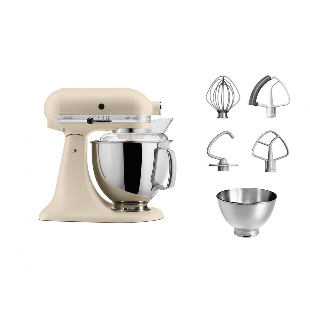 Mikser KitchenAid ARTISAN śmietankowy 4,8l 300W
