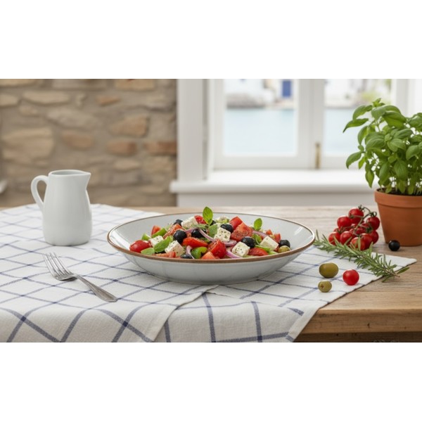 Talerz głęboki 21 cm Seasons Grey