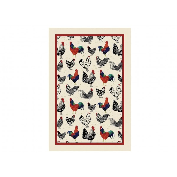 Ściereczka kuchenna 48x74 cm Rooster 022 ROO