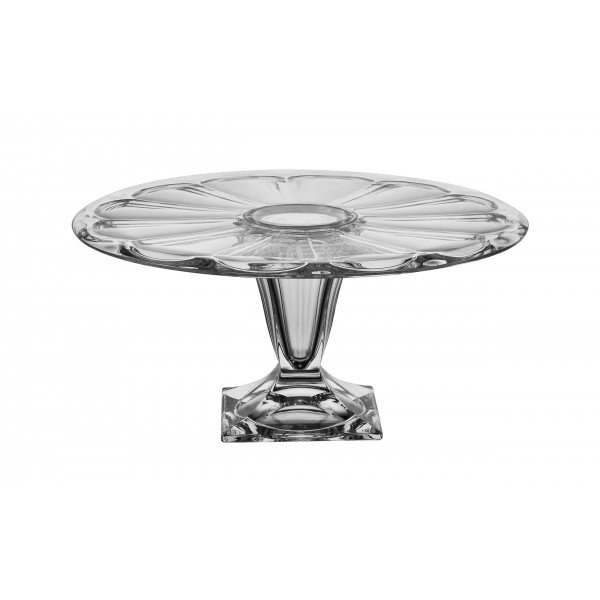 Tortownica patera kryształowa 34 cm Panel 655905