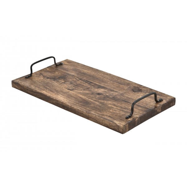 Deska do serwowania z drzewa mango profilowane rączki