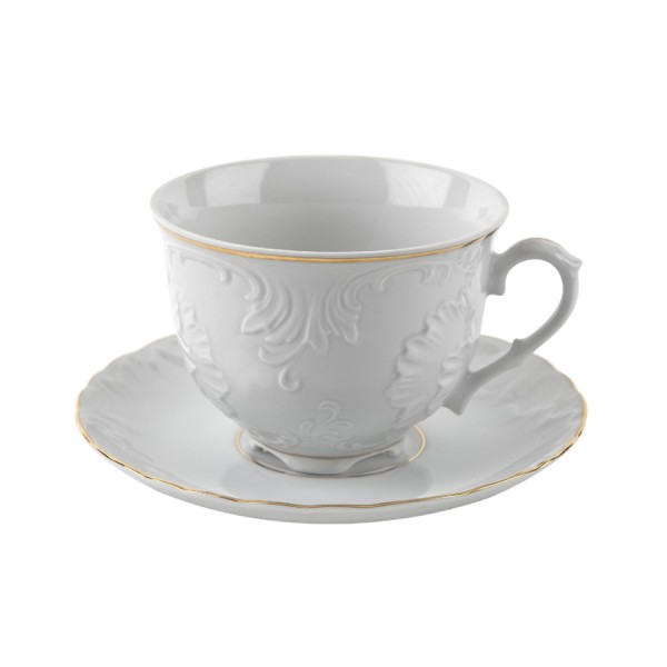 Filiżanka 330 ml ze spodkiem Rococo