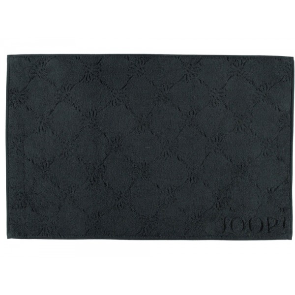 Dywanik łazienkowy 50x80 cm Uni Cornflower 1670/906 czarny
