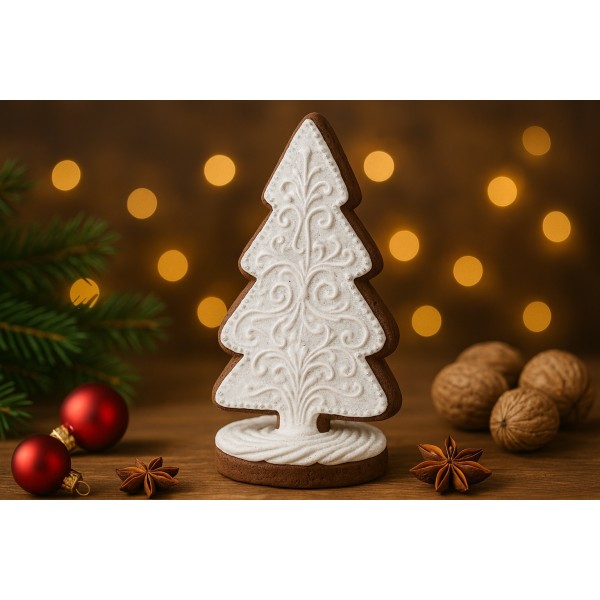 Figurka ozdobna choinka piernikowa mała 23cm AP172863