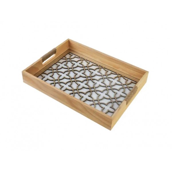 Taca prostokątna 39,5x29,5 cm DAZ