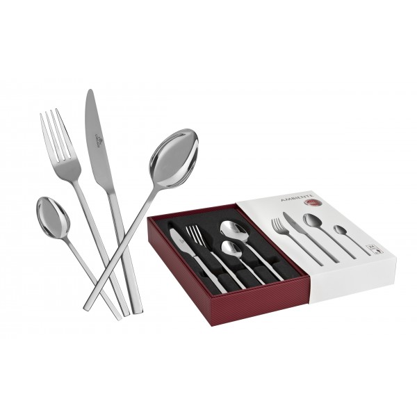 Komplet sztućców w pudełku 24 el. Ambiente