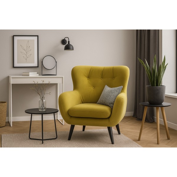 Fotel George z wysokim oparciem