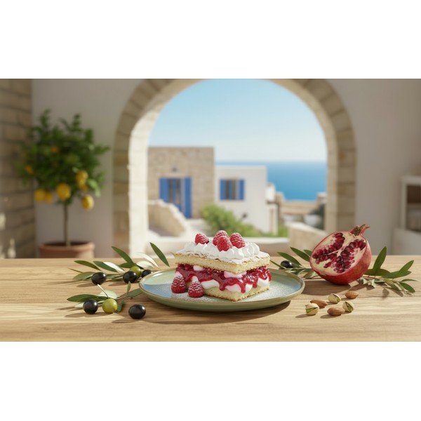 Talerz płytki deserowy 21 cm Oliva