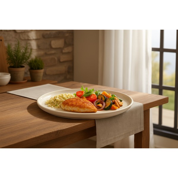 Talerz płytki obiadowy 27 cm Plano