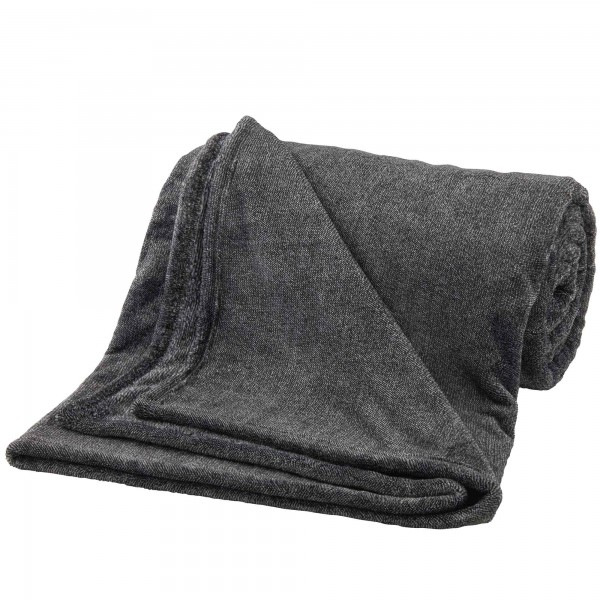 Koc 160x220 cm Bugati Melange 850 antracyt