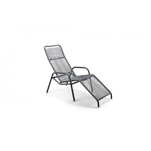 Leżak ogrodowy SORA antracyt