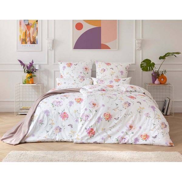 Pościel satynowa 155x200 cm Aluna 1030/985 multicolor