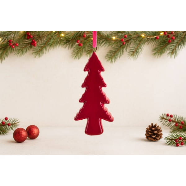 Zawieszka ceramiczna choinka fukcja 87078