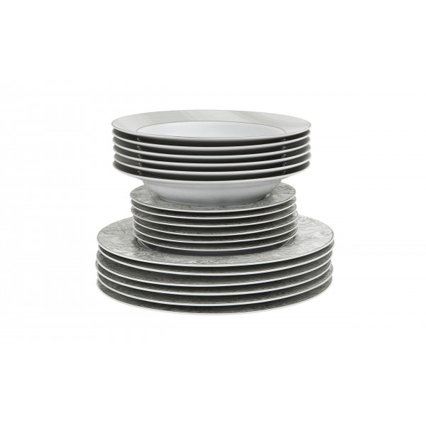Komplet talerzy 6/18 Atlanta Silver