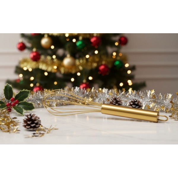 Trzepaczka kuchenna 24 cm Kitchen Tools złota