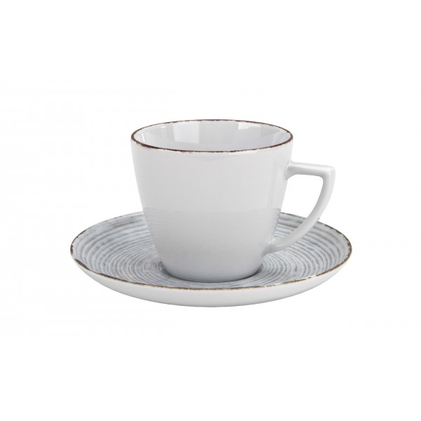 Filiżanka porcelanowa 350 ml + spodek Rayado 101/9015