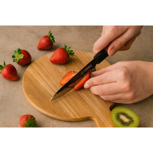 Nóż uniwersalny 12,5 cm ręcznie robiony Starke Pro Toshiro