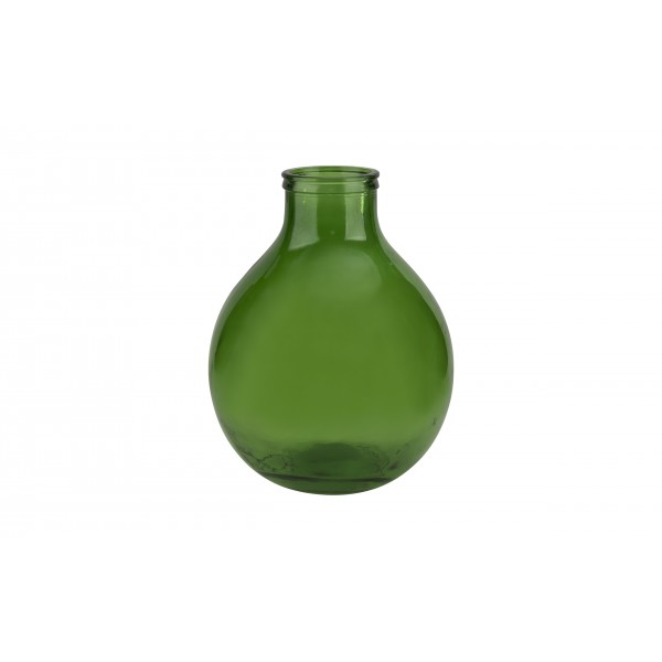 Wazon szklany 46 cm zielony San Miguel