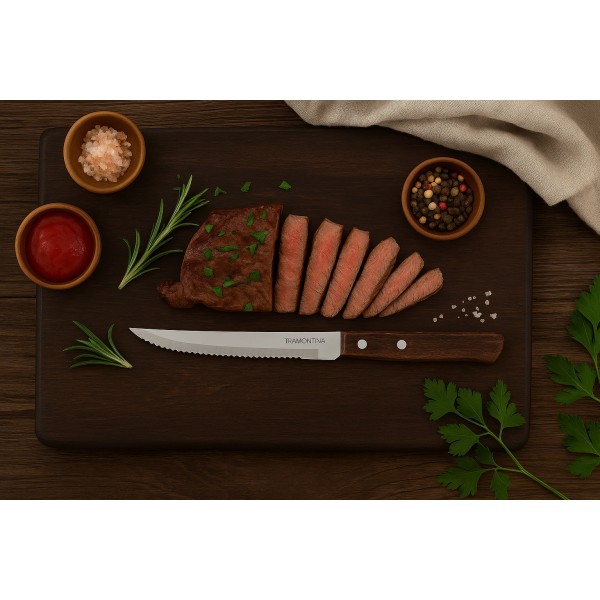 Komplet 6 noży do steków/pizzy Churrasco