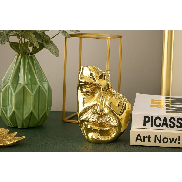 Ozdoba z mosiądzu Twarz