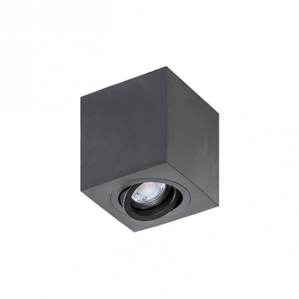 Lampa natynkowa Brant Square Black AZ2825