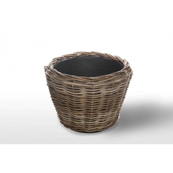 Donica rattanowa GRASSE ⌀43cm x wys. 33cm