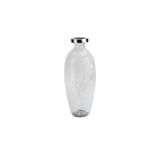 Wazon szklany nakrapiany wysoki 40cm