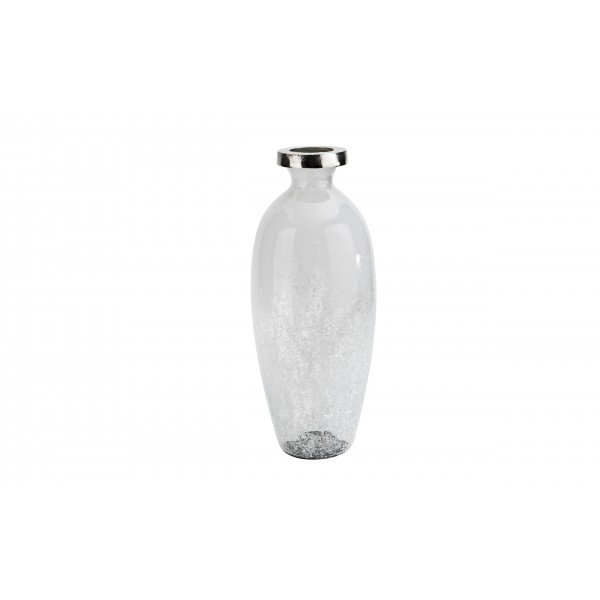 Wazon szklany nakrapiany wysoki 40cm