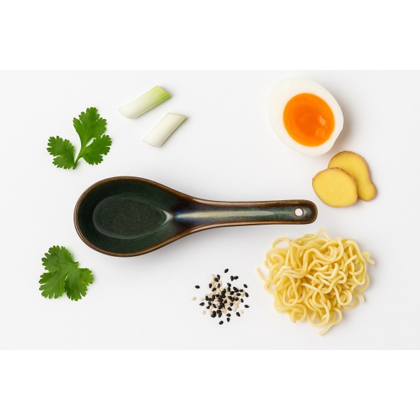 Łyżka ceramiczna 16 cm Ramen Ombres Turquoise