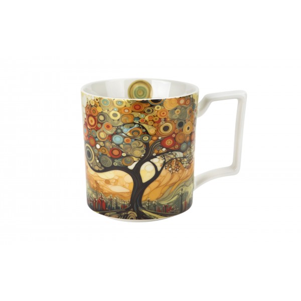 Duży kubek porcelanowy 750 ml Modern Tree